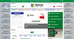 Desktop Screenshot of milanowek.eu