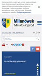 Mobile Screenshot of milanowek.pl